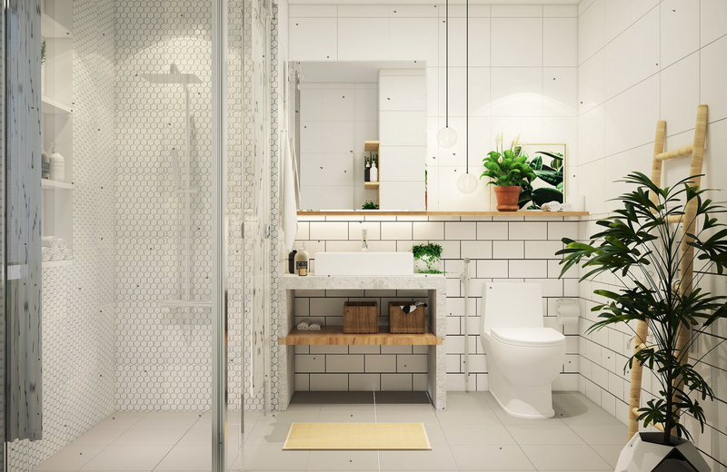 Phòng tắm đẹp và tiện nghi sẽ giúp bạn thư giãn trong mỗi ngày. Hình ảnh này với những thiết kế phòng tắm sang trọng sẽ khiến bạn muốn tham khảo và cải tạo ngay.